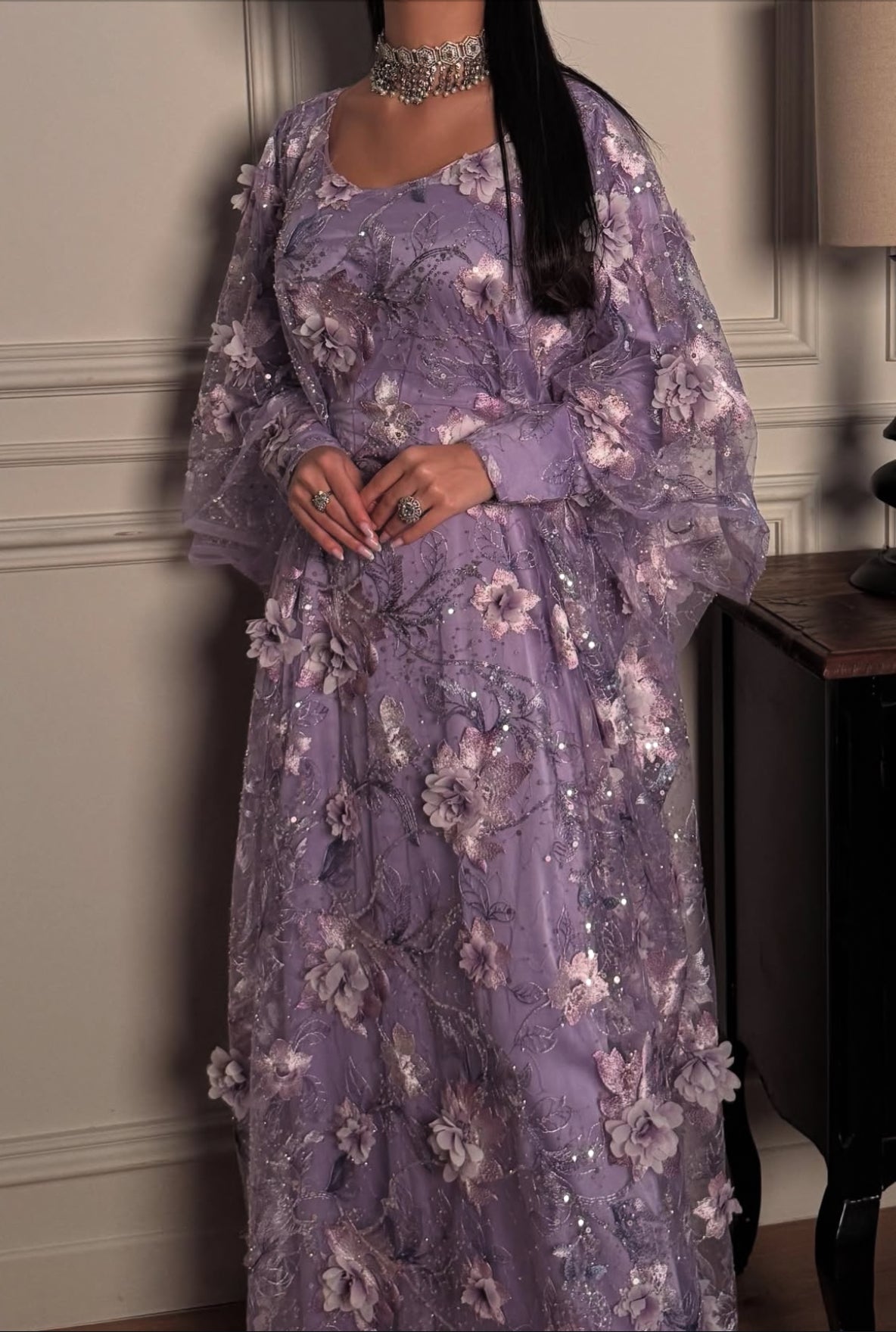 Beautiful Garden in purple