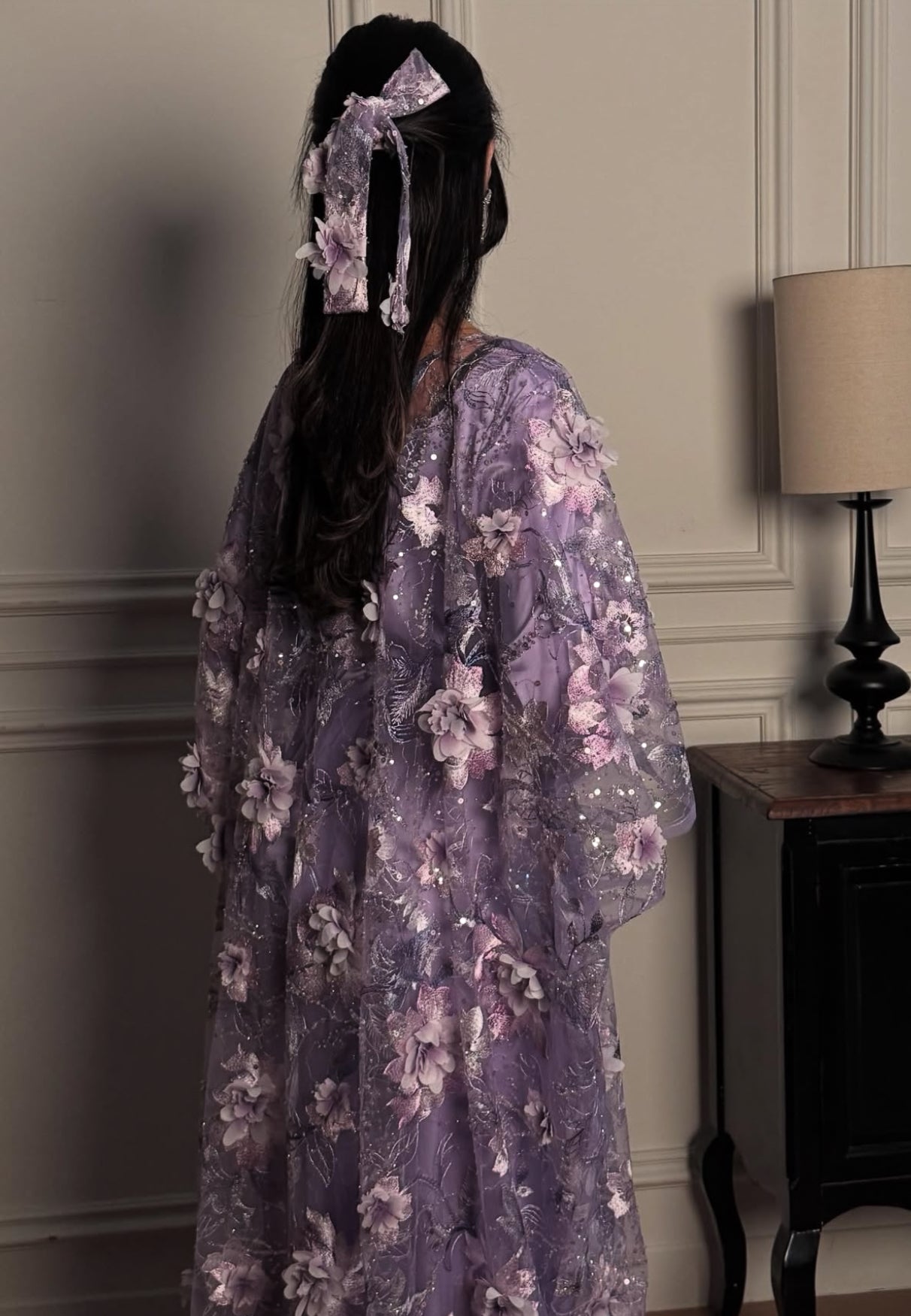 Beautiful Garden in purple