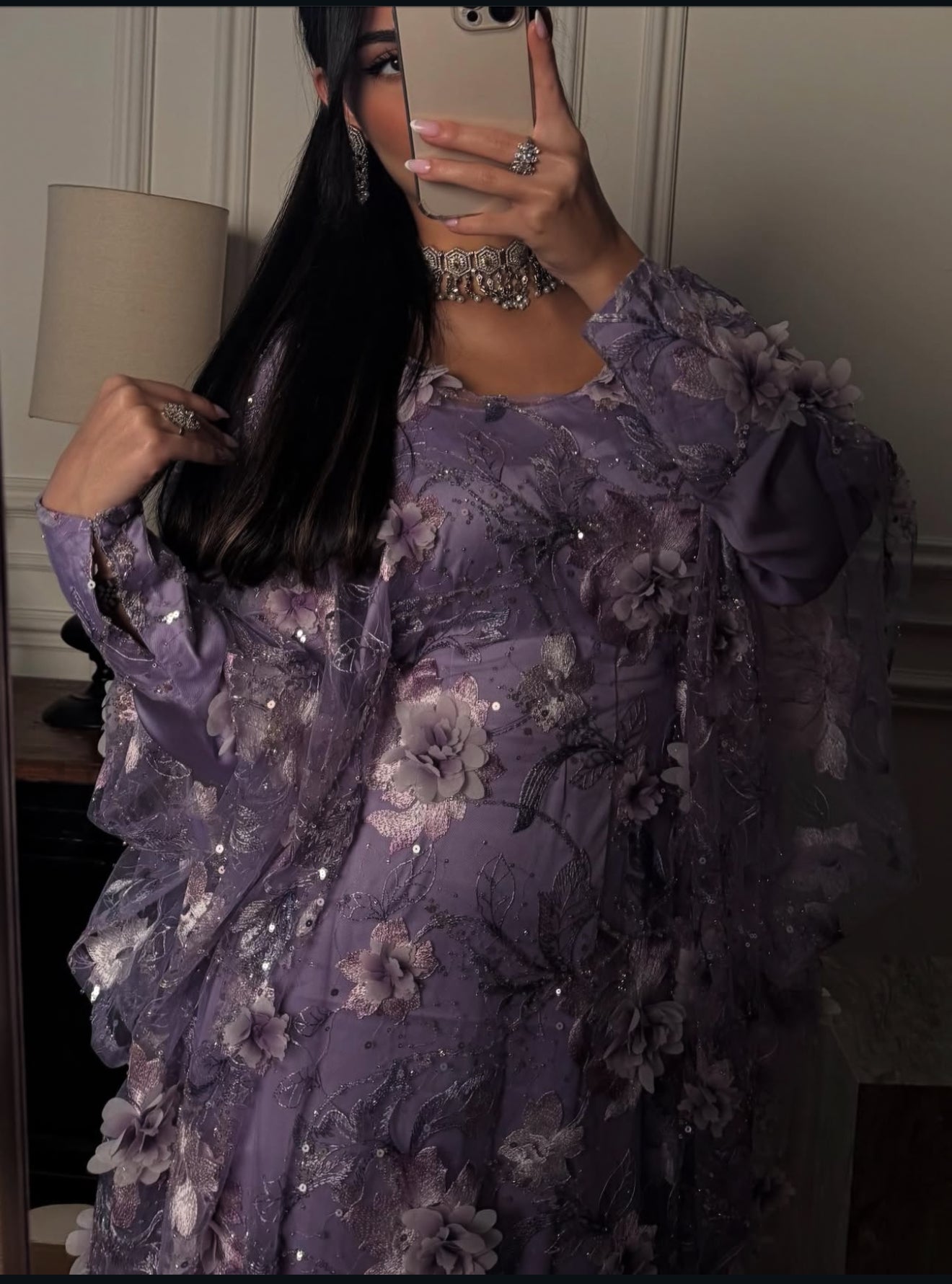 Beautiful Garden in purple