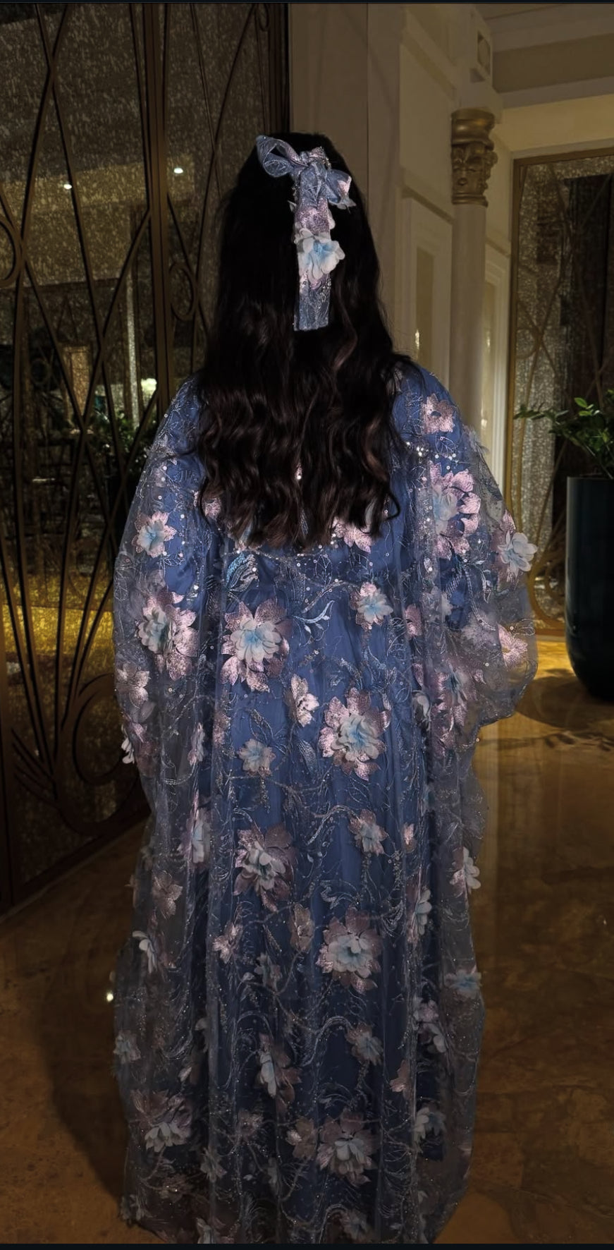 Beautiful Garden in blue